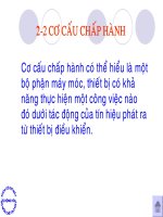 Cơ cấu chấp hành pot