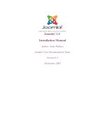Joomla! 1.5 Installation Manual potx