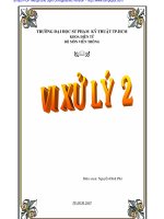 Vi Xử Lý 2_ĐH Sư Phạm Kĩ Thuật TP.HCM pdf