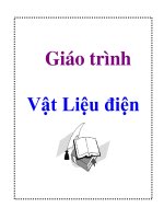 Giáo Trình: Vật Liệu Điện doc