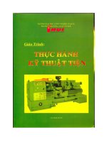 Giáo trình Thực hành Kỹ thuật tiện potx