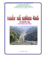 Thiết kế đường ô tô doc