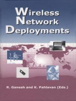 WIRELESS NETWORK DEPLOYMENTS potx