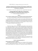 Ảnh hưởng của nhiệt độ, ẩm độ, chỉ số ẩm nhiệt -THI (Temperature humidity index) đến lượng nước uống, lượng thức ăn ăn vào và năng suất, chất lượng sữa của bò lai F1, F2 nuôi tại Ba Vì trong mùa hè ppt