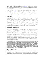 Máy điều hoà nhiệt độ potx