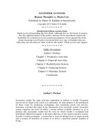 ECONOMIC SYSTEMS Human Thoughts vs. Sharia Law potx