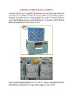 CÁC LOẠI MÁY VẶT LÔNG GÀ, MÁY NHỔ LÔNG VỊT - CÔNG TY VIỄN ĐÔNG (0988.395.618) pptx