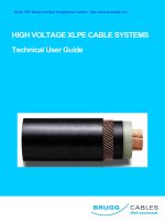 High Voltage Xlpe Cable Systems - Technical User Guide pptx