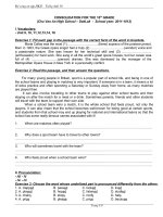 CONSOLIDATION FOR THE 10th GRADE (Chu Van An High School – DakLak - School year: 2011-1012) docx