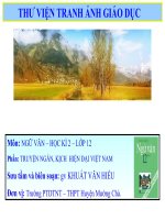 một số hình ảnh tư liệu văn học việt nam