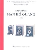 Thực hành hàn hồ quang tập 1 pot