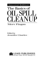 Basics of oil spill cleanup ppt