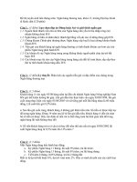 Đề thi tuyển sinh liên thông môn Ngân hàng thương mại, khóa 13, trường Đại học Kinh tế Quốc dân (120 phút) pptx