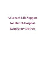 Advanced Life Support for Out-of-Hospital Respiratory Distress pot