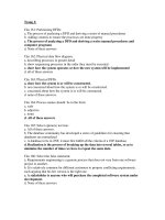 Trắc nghiệm 300 câu phân tích và thiết kế hệ thống potx