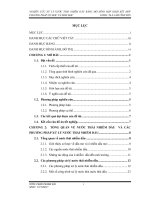 Nghiên cứu xử lý nước thải nhiễm dầu bằng mô hình hợp khối kết hợp phương pháp cơ học và sinh học
