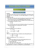 Dao động cơ học - con lắc lò xo doc