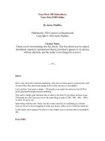 Your First 100 Subscribers, Your First $100 Online By Jason Fladlien pot