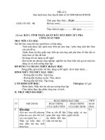 Giáo án sửa chữa vận hành điện doc