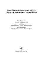 Smart Material Systems and MEMS Design and Development Methodologies Vijay K. Varadan University pot