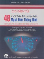 Cơ điện tử - Tự thiết kế, lắp ráp 48 mạch điện thông minh_1 pptx