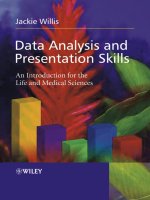 Data Analysis and Presentation Skills an intro for the life and med sciences j willis wiley potx