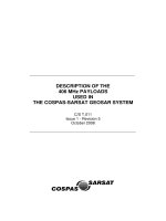 DESCRIPTION OF THE 406 MHz PAYLOADS USED IN THE COSPAS-SARSAT GEOSAR SYSTEM pdf