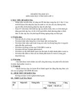 KIỂM TRA HỌC KÌ I lop 12 pdf