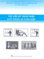 Vật liệu kỹ thuật điện và kỹ thuật an toàn điện docx
