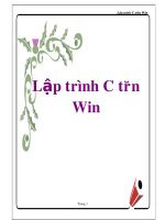 Lập trình C trên Win doc
