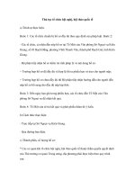 Thủ tục tổ chức hội nghị, hội thảo quốc tế pot