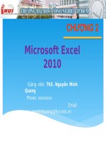 2. Chương 2. Bài giảng excel - F pptx