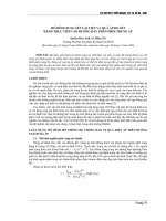 Báo cáo khoa học:Mô hình xung sét cải tiến và quá áp do sét đánh trực tiếp vào đường dây phân phối trung áp pot