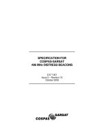 SPECIFICATION FOR COSPAS-SARSAT pptx