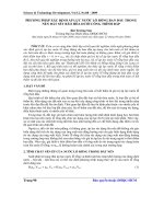 Báo cáo khoa học: Phương pháp xác định áp lực nước lỗ rỗng ban đầu trong nền đất sét bão hòa dưới công trình đắp ppt