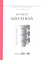Kỹ thuật gò cơ bản doc