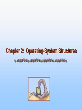 Operating System Concepts - Chapter 2: Operating-System Structures doc