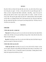 Đề tài : Đặc điểm và mối quan hệ giữa chuẩn mực đạo đức và chuẩn mực pháp luật? ppt