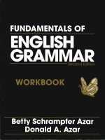 fundamentals of english grammar workbook, 2nd ed - 411p