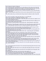 Câu hỏi đúng sai nguyên lý thống kê potx