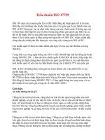 Tiêu chuẩn ISO 17799 pot