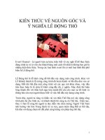 KIẾN THỨC VỀ NGUỒN GỐC VÀ Ý NGHĨA LỄ ĐỘNG THỔ pot