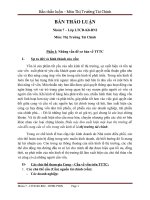 Bài thảo luận môn Thị Trường Tài Chính pdf