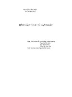 Báo cáo: Nhà máy Kẽm Điện Phân Thái Nguyên, nhà máy Phân Đạm Hà Bắc - Bắc Giang và nhà máy Xi Măng Thăng Long - Quảng Ninh docx