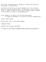 Abrégé de la Théorie des Fonctions Elliptiques, by Charles Henry pdf