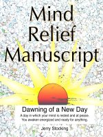 Mind Relief Manuscript Dawning of a New DayA day potx