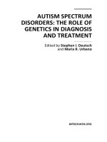 AUTISM SPECTRUM DISORDERS: THE ROLE OF GENETICS IN DIAGNOSIS AND TREATMENT pot