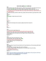 Câu hỏi trắc nghiệm quản trị chiến lược pdf