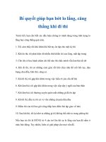 Bí quyết giúp bạn bớt lo lắng, căng thẳng khi đi thi docx