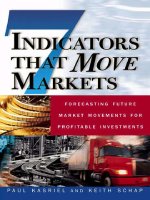 Seven Indicators That Move Markets Forecasting Future Market Movements for Profitable Investments pot